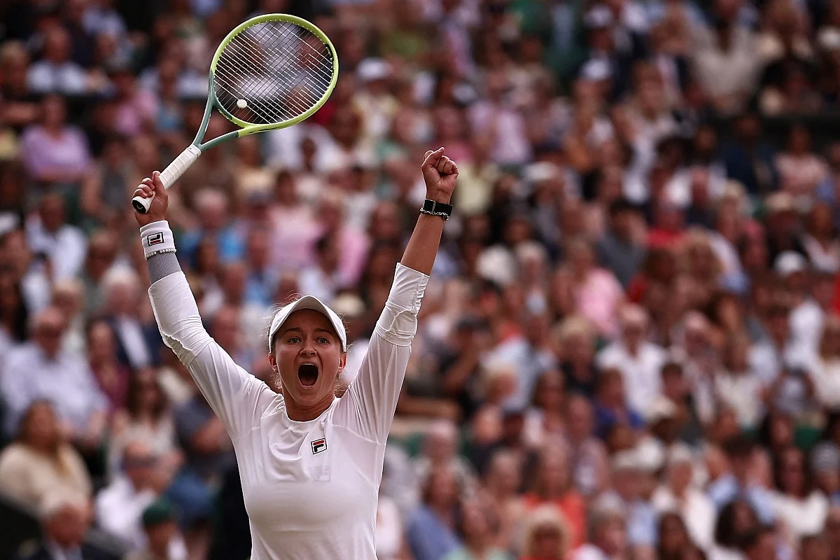 Krejcikova stuns Rybakina to earn Wimbledon final clash with Paolini Krejcikova stuns Rybakina to earn Wimbledon final clash with Paolini